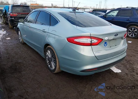 2014 Ford Fusion Hybrid Se from USA, damaged, VIN 3FA6P0LU1ER352554